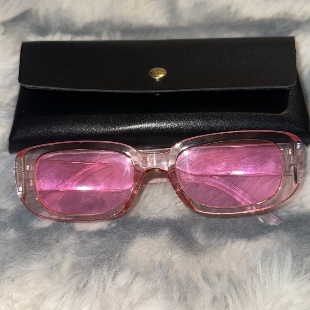 Pink sunglasses